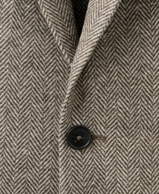 Men's Slim Fit Wool Blend Blazer