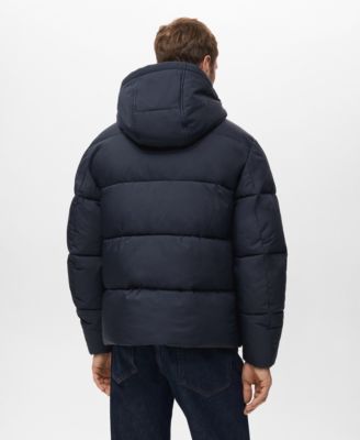 Men's Short Water-Repellent Puffer Jacket