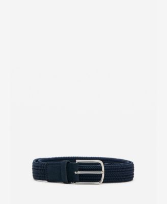 Men's Braided Elastic Belt