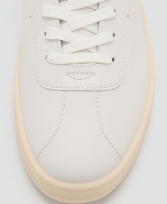 Men's Leather Panel Sneakers