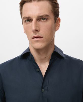 Men's Cotton Slim-Fit Shirt