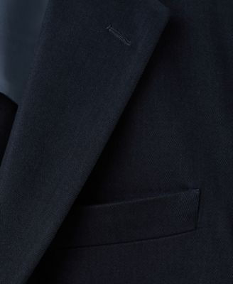 Men's Slim Fit Cotton Blazer