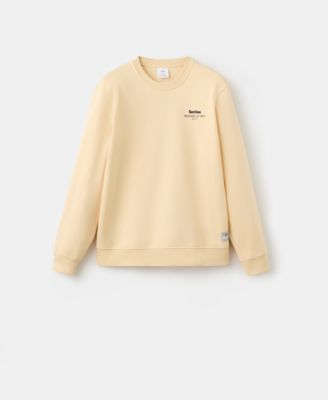 Men's Text Print Regular-Fit Sweatshirt