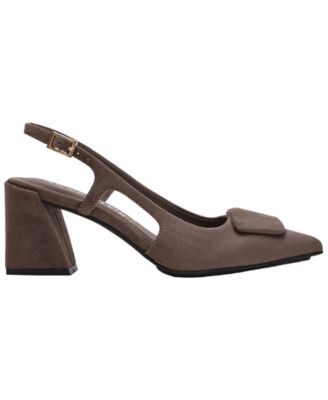 Women's Renetta Slingback Block Heel Pumps
