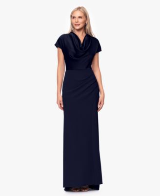 Women’s Cowl Neck Long Gown