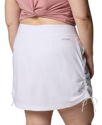 Plus Size All Seasons Regular Fit Skort