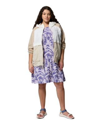 Plus Size Chill River Printed Active Dress