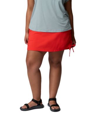 Plus Size All Seasons Regular Fit Skort