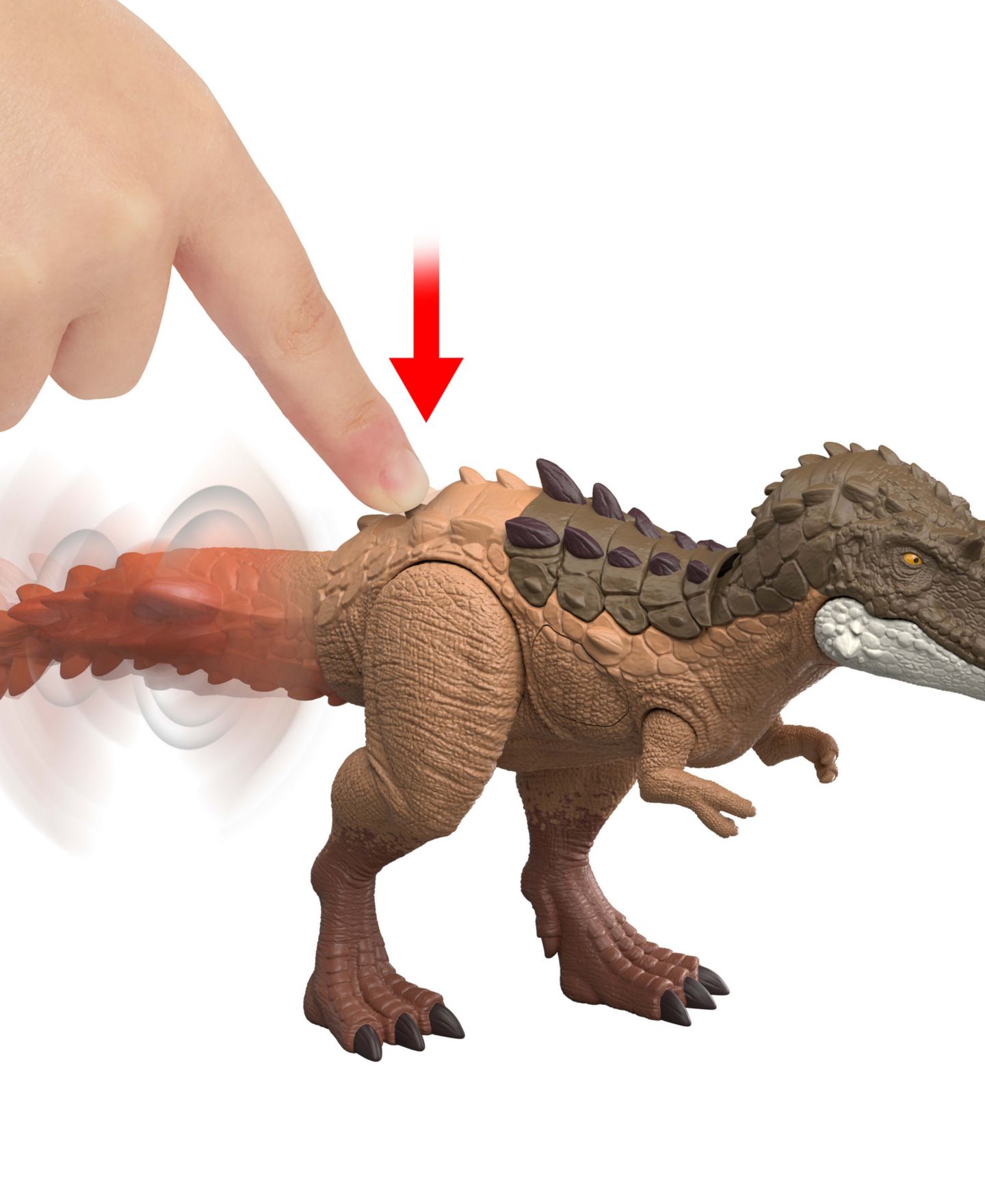Детская фигурка Jurassic World Gigantic Thrashers Gorgosaurus Action Figure, Ages 4+ — фото 3
