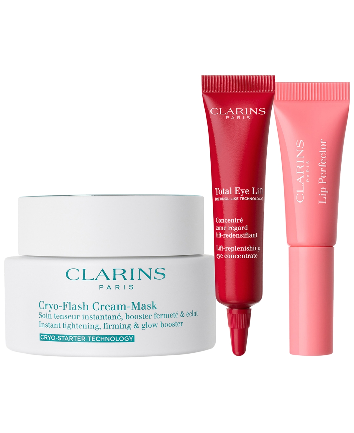 Clarins 3-Pc. Glow-Boosting Cryo-Flash Mask Kit Set