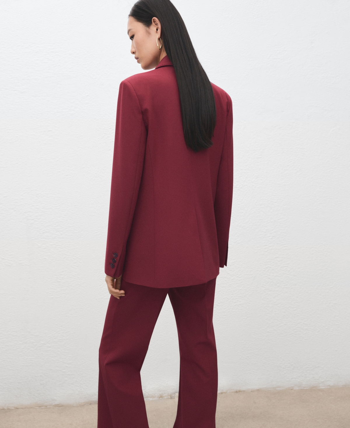 Mango Women's Double-Breasted Suit Blazer