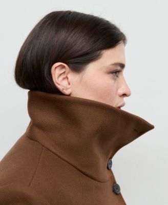 Women's Belted Manteco Wool Coat