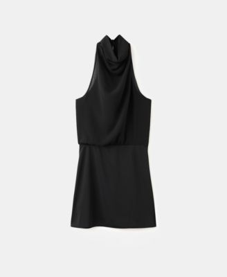 Women's Bow Halter-Neck Dress