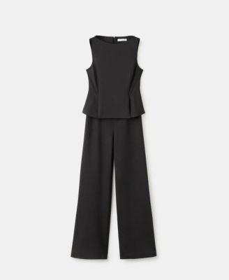 Women's Peplum-Style Jumpsuit