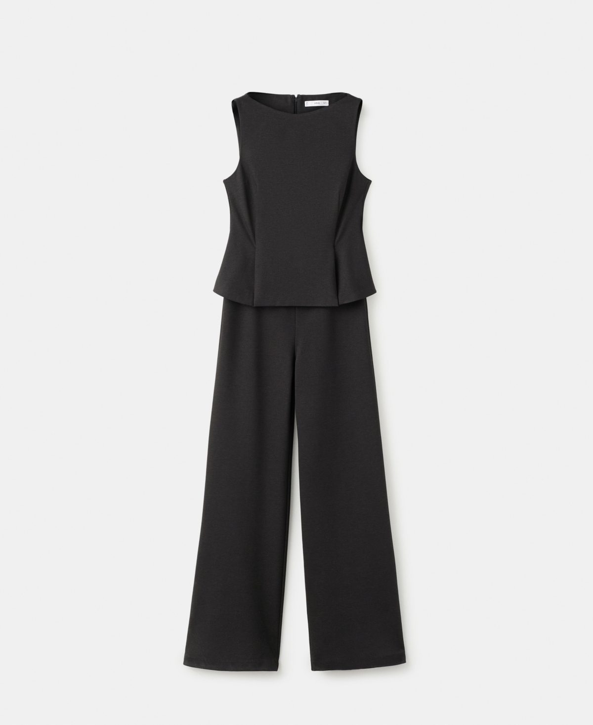 Mango Women's Peplum-Style Jumpsuit