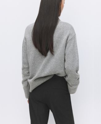 Women's Wool-Blend Knit Sweater