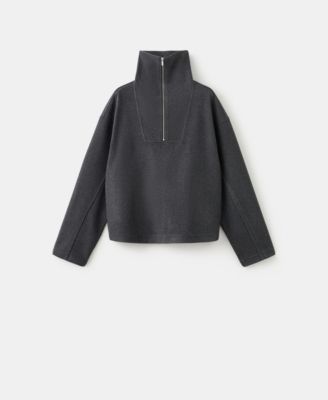 Women's Turtleneck Zip Sweater