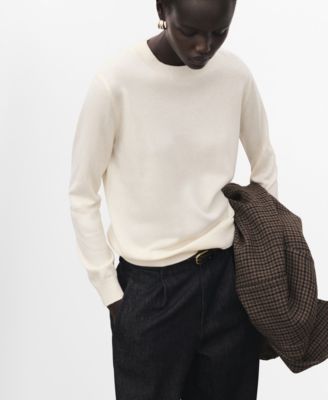 Women's Round-Neck Knitted Sweater