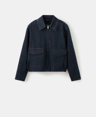 Women's Fur Collar Denim Jacket