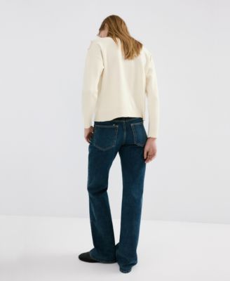 Women's Jewel Buttons Knitted Sweater