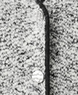 Women's Flecked Cotton-Blend Jacket