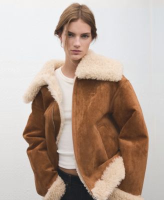 Women's Double-Faced Shearling Jacket