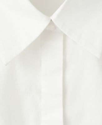 Women's Slim-Fit Poplin Shirt
