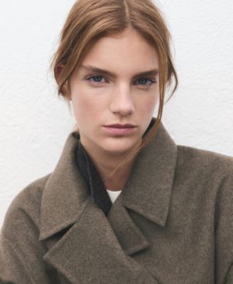 Women's Handmade Oversized Wool Coat