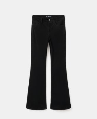 Women's Velvet Flared Jeans