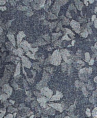 Juniors' Rosette Detail Flounce Hem Dress