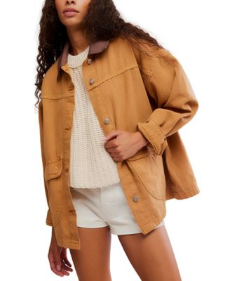 Women's Button-Up Denim Jacket