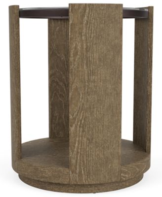 Dante 24" Wood Chairside Table