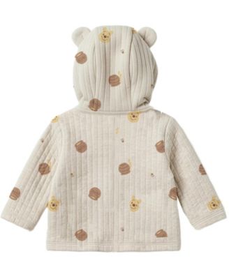 Baby Boys' Pooh Jacket, Bodysuit & Pants, 3-Piece Set