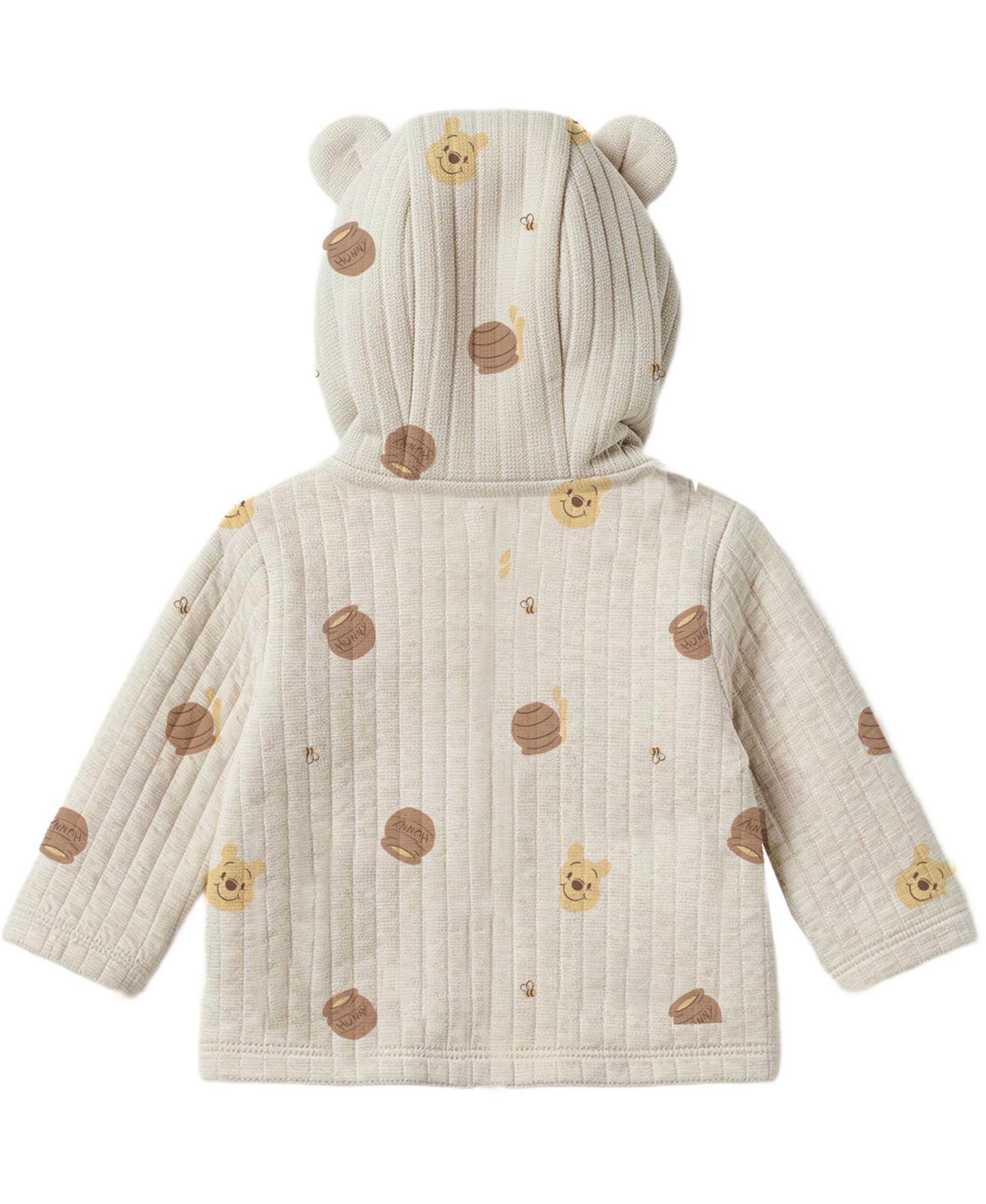 Комплект для мальчика Disney Winnie the Pooh: куртка, боди и брюки, 3 предмета, цвет: Бежевый — фото 6
