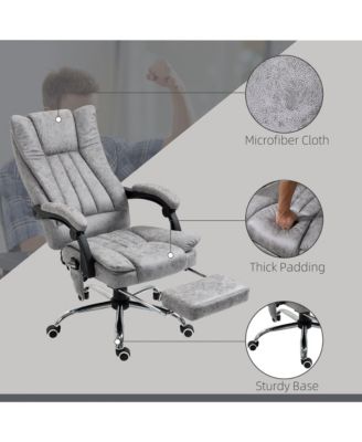 Massage Office Chair High Back Reclining Desk Chair with Heating