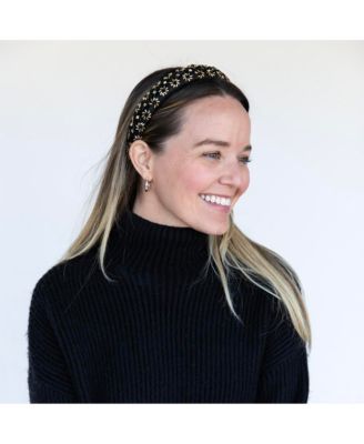 Women's Embellished Starburst Padded Headband