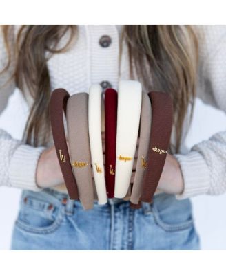 Women's Classic Padded Headband - Light Brown