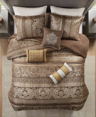 Bellagio Jacquard 7-Pc. Comforter Set, Cal King