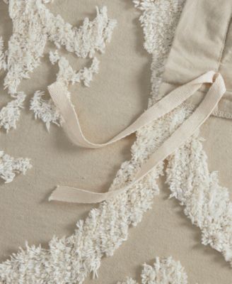 Madison Park Viola Damask Tufted 3-Pc. Duvet Cover Set, King/California King