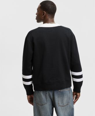 Men's Relaxed-Fit Varsity V-Neck Shirt