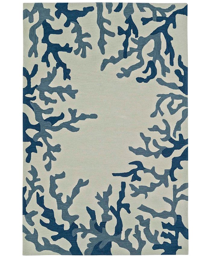 Macy's Fine Rug Gallery Seaside SE14 Ivory 8'X10' Area Rug & Reviews