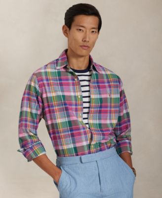 Men's Long-Sleeve Oxford Shirt