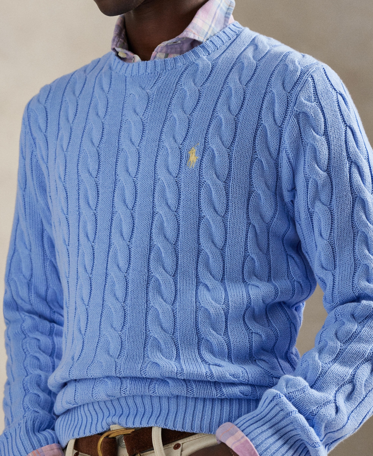Polo Ralph Lauren Men's Cable-Knit Cotton Sweater