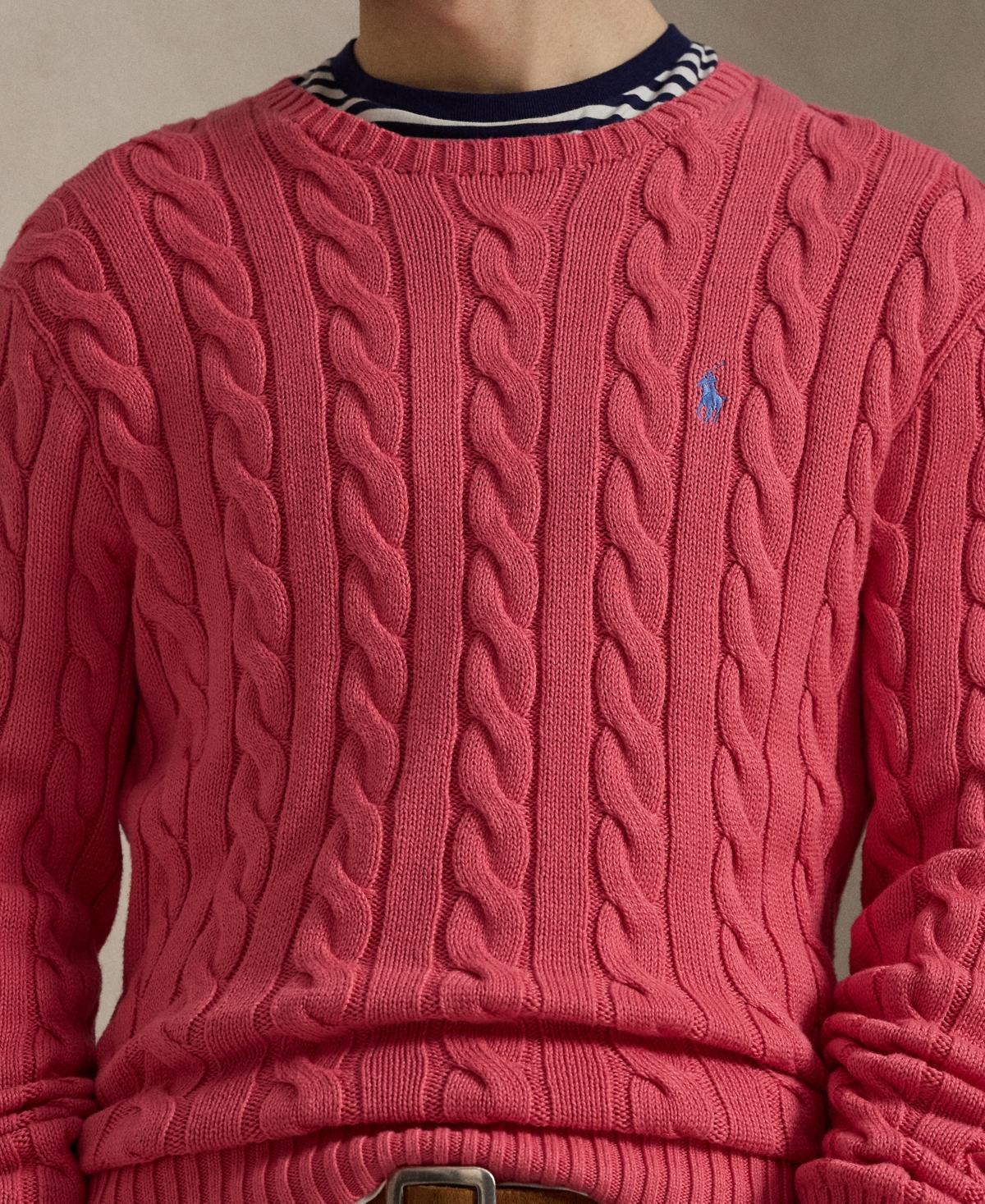 Polo Ralph Lauren Men's Cable-Knit Cotton Sweater