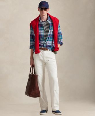 Men's Long-Sleeve Oxford Shirt