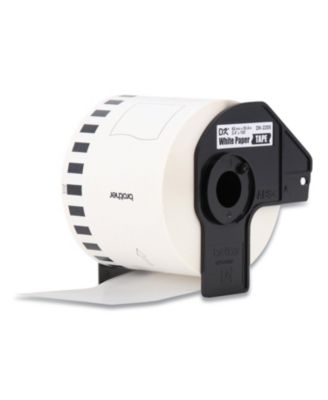 DK22053PK 2.4 in. x 100 ft. Continuous Paper Label Tape (3/Pack)