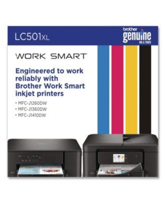 LC501XL2PKS 500 Page-Yield High-Yield Ink - Black (2/Pack