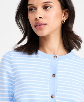 Women's Button-Front Knit Cardigan