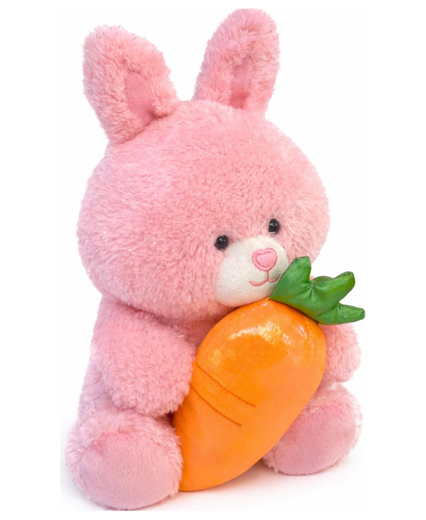 Детская мягкая игрушка Wild Hippo Cloud Crew Pink Plush Bunny — фото 2