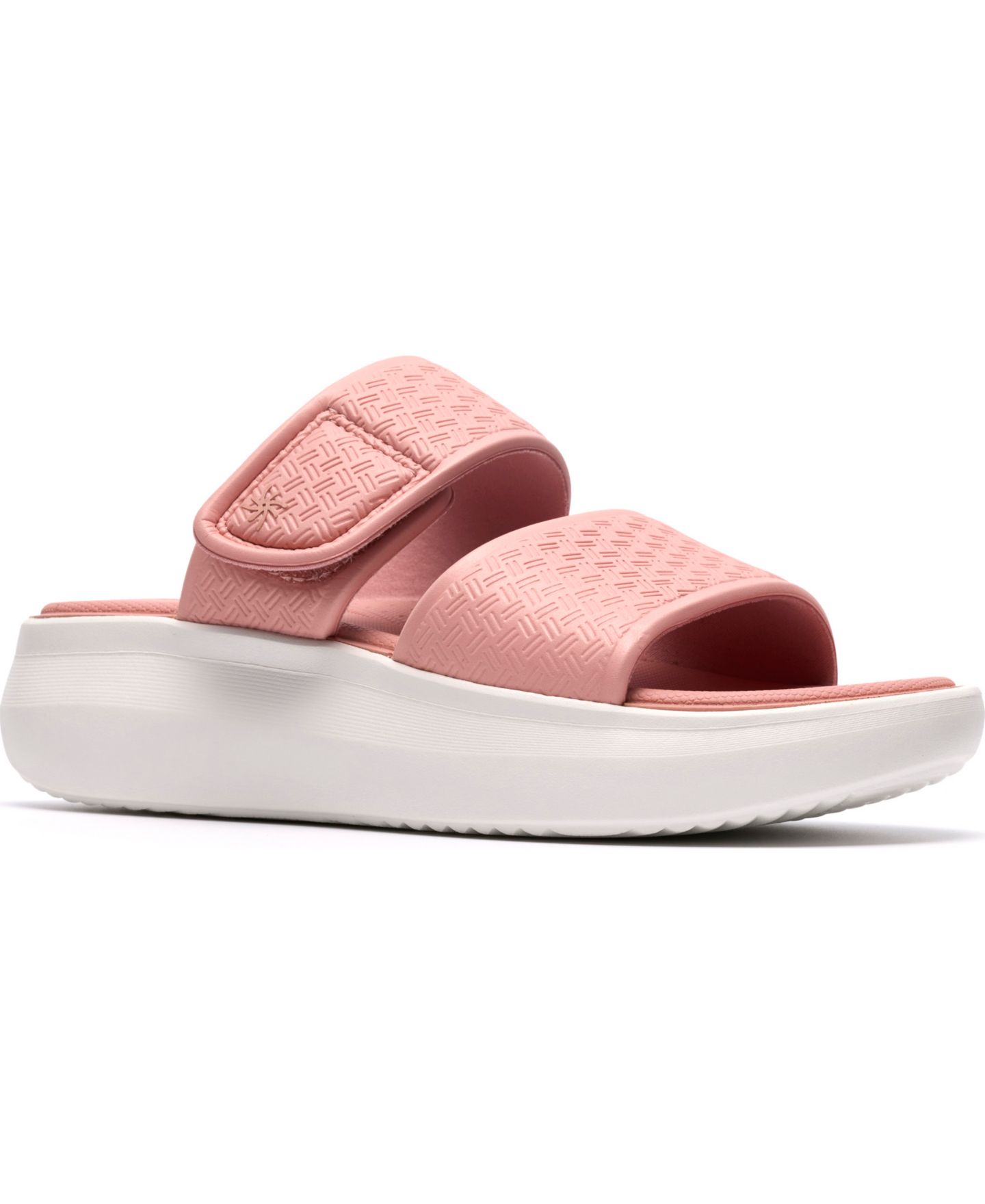 Женские сандалии Clarks Solevana Star Round Toe, цвет: Пыльный розовый — фото 1
